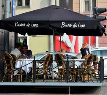 Уличный зонт для кафе 3х3м