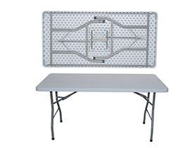 Стол складной пластиковый прямой 200 см